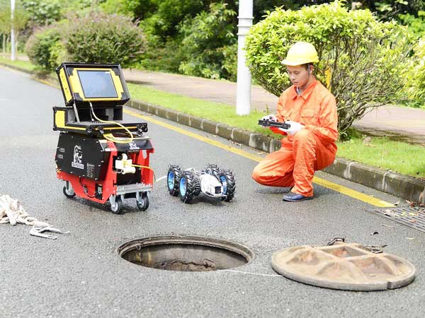 内丘管道机器人检测